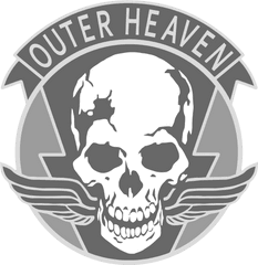 100 Fictional Game Brands And Logos - Metal Gear Solid Outer Heaven Logo Png