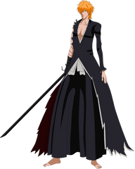 Transparent Png - Bleach Ichigo Bankai Final