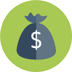 Money Bag Icon - Service Png