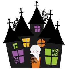 Halloween House Png Picture - Halloween Haunted House Clipart