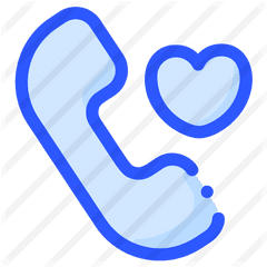 Phone - Free Valentines Day Icons Horizontal Png