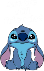 Download Stitch Lilo Stith Stich Stih Hd Png - Sad Stitch