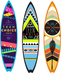 Surfboard Png Transparent Image - Teen Choice Awards Award