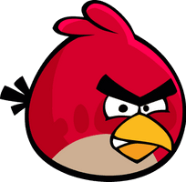 Pink Star Angry Smiley Wars Stella Birds - Free PNG