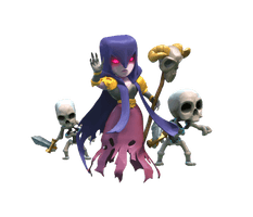 Clash Of Clans Witch Png