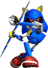 Mario And Sonic Tokyo 2020 - Mario And Sonic At The Olympic Games Metal Sonic Png