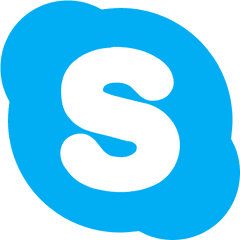 Social Skype Logo Free Icon Of Flat - Transparent Png Format Twitter Logo Png