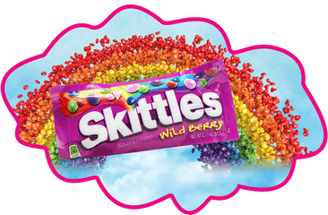 Images - Taste The Rainbow Skittles Ad Png