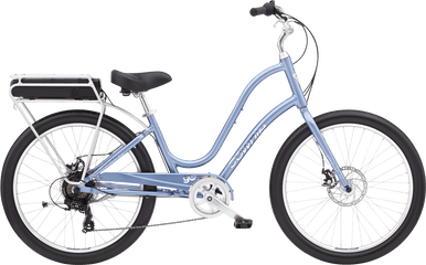 Icy Blue - Electra Townie Go 7d Step Thru Png