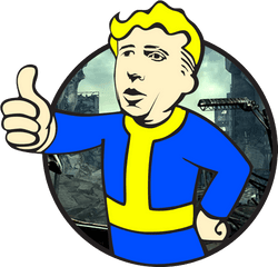 Todd Howard As The Vault Boy - Fallout Vault Boy Png