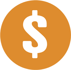 Dollar Sign Yellow Circle - Rss Circle Logo Transparent Png