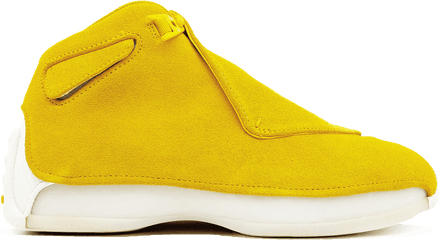 Download Hd Air Jordan 18 Retro - Round Toe Png