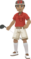 Golfer Trainer Class - Bulbapedia The Communitydriven Pokemon Golfer Png