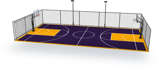 Download Free Png Court Builder - Indoor Basketball Court Png