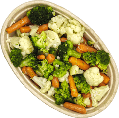 Steamed Veggies - Carrot Png