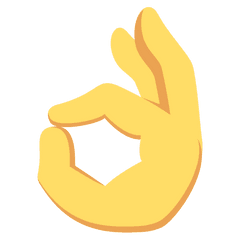 Hand Emoji Png Download - Emoji Ok Hand Png