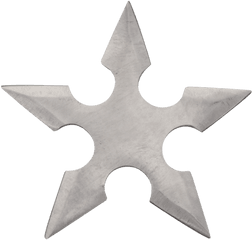 Download Deadly Assassin Stainless - Ninja Stars Steel Type Png