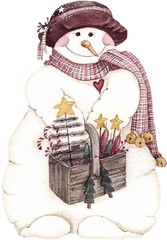 Download Hd Tubes Navidad Png - Snowman Transparent Png Snowman