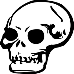 Free Halloween Skull Png Download - Clip Art Skull Png