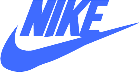 Light Blue Nike Logo - Tunkie Blue Nike Logo Transparent Background Png