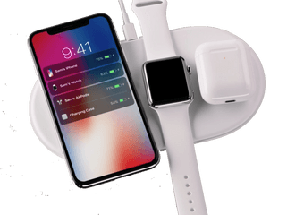 Battery Charger Gadget Iphone Airpower - Charger Iphone Apple Watch Png