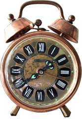 Vintage Alarm Clock Transparent Png - Vintage Alarm Clock Png