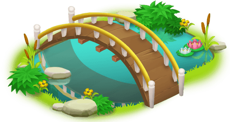 Small Bridge Png Image Clipart - Bridge And Wall Are Made Of Same Material