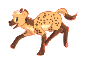 Hyena Transparent Cartoon - Hyena Cartoon Png