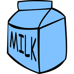 Milk Bottle Cartoon Png Image - Milk Carton Clip Art