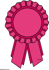 Award Ribbon Clipart Pink - Clip Art Library Clipart Pink Rosette Png