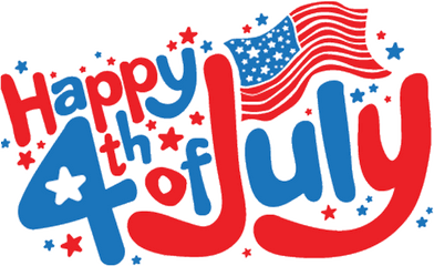 Happy 4th Of July Cartoon Png - Clipart 4th Of July