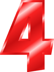 Number 4 Free Png Images Download - 4 Png Transparent