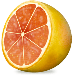 Fruit Grapefruit Icon - Lemon Icon Png