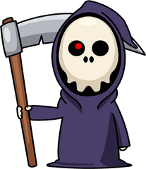 Grim Reaper Clipart Hockey - Clip Art Grim Reaper Png