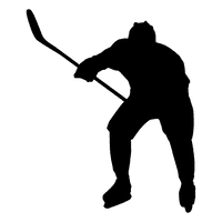 Silhouette Hockey Free HD Image - Free PNG