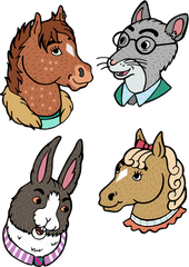 Bojack Horseman Batch - Cartoon Png