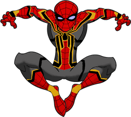 Iron Spider Logo Png 1 Image - Spider Man Drawing Homecoming