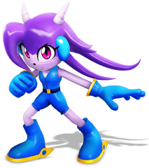 Cosplay Costume From Freedom Planet - Freedom Planet Lilac 3d Png