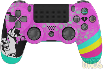 Fortnite Rainbow Royale - Ww2 Call Of Duty Ps Controller Png