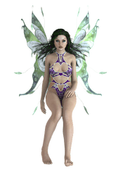 Transparent Background Fae Fairy - Transparent Fairy Png