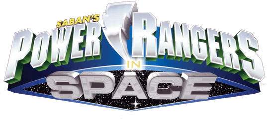 Power Rangers In Space Logo 1998 - Power Rangers In Space Logo Png