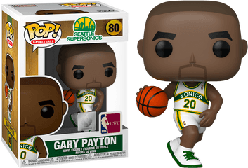 Funko Pop Basketball 80 Nba Seattle Supersonics Gary Payton - Vinyl Figure Shaquille O Neal Funko Pop Png