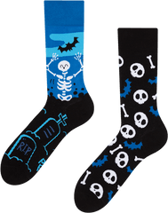 Good Mood Socks Skeletons - Sock Png