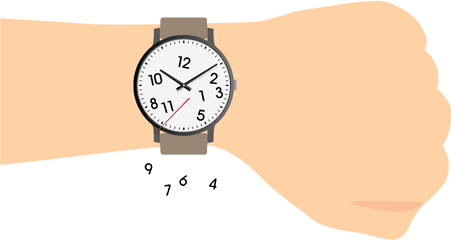 Watch Hand Cartoon Png Image - Watch Hand Cartoon Png