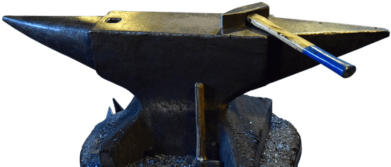 Anvil Forge Blacksmith Hammer Metal - Blacksmith Anvil Png