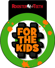 Extra Life Pin - Kids Rooster Teeth Png