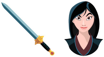 Mulan Sword Of The Ancestor Cursor U2013 Custom Browser - Collectible Sword Png