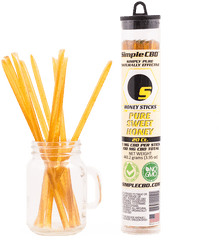 20 Ct 5mg Cbd Honey Sticks U2014 Simple - Cylinder Png