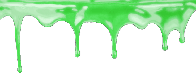 Green Border Edging Frame Paint Dripping Drip Wet Over - Transparent Pink Paint Drip Png