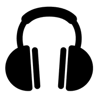 Headphones With Music Clip Art - Free PNG